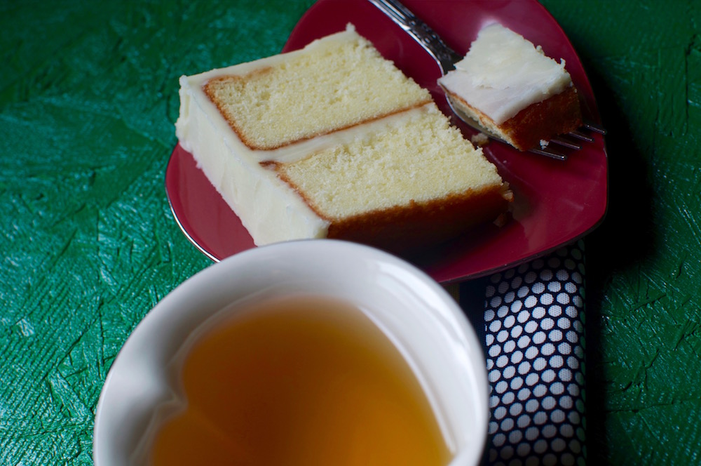 Classic Yellow Cake with Vanilla Buttercream