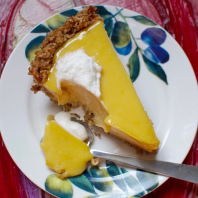 Lemon Pie with Pretzel Crust