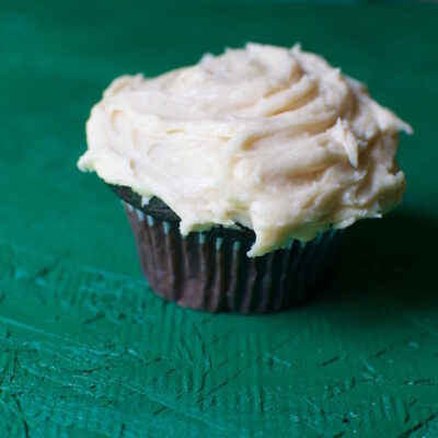 Chocolate Cupcake with Mint Buttercream