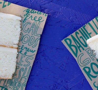 White Butter Cake with Vanilla Buttercream Frosting